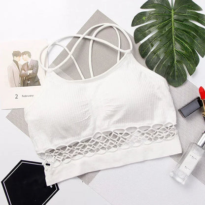 Hot Sales Tube Top Woman Bra Sexy Lingerie Female Fitness Top