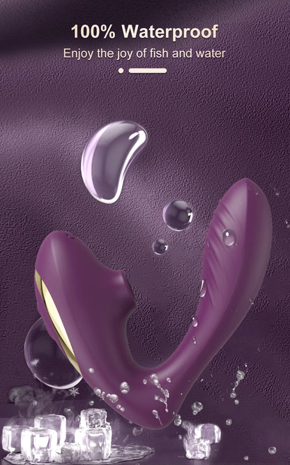Clit Sucker Vibrator for Women Vagina G-Spot Vibrator Clitoris Stimulator