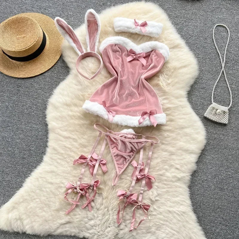 Tornova Sexy Uniform Lingerie Set