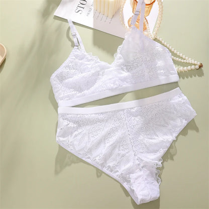 Sexy Lingerie Woman Lace Transparent Underwear Fairy Embroidery