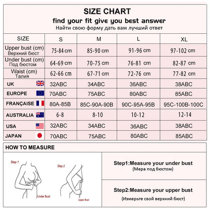 Sexy Lingerie Classic Bandage Bra Garters Thongs Push Up Brassiere