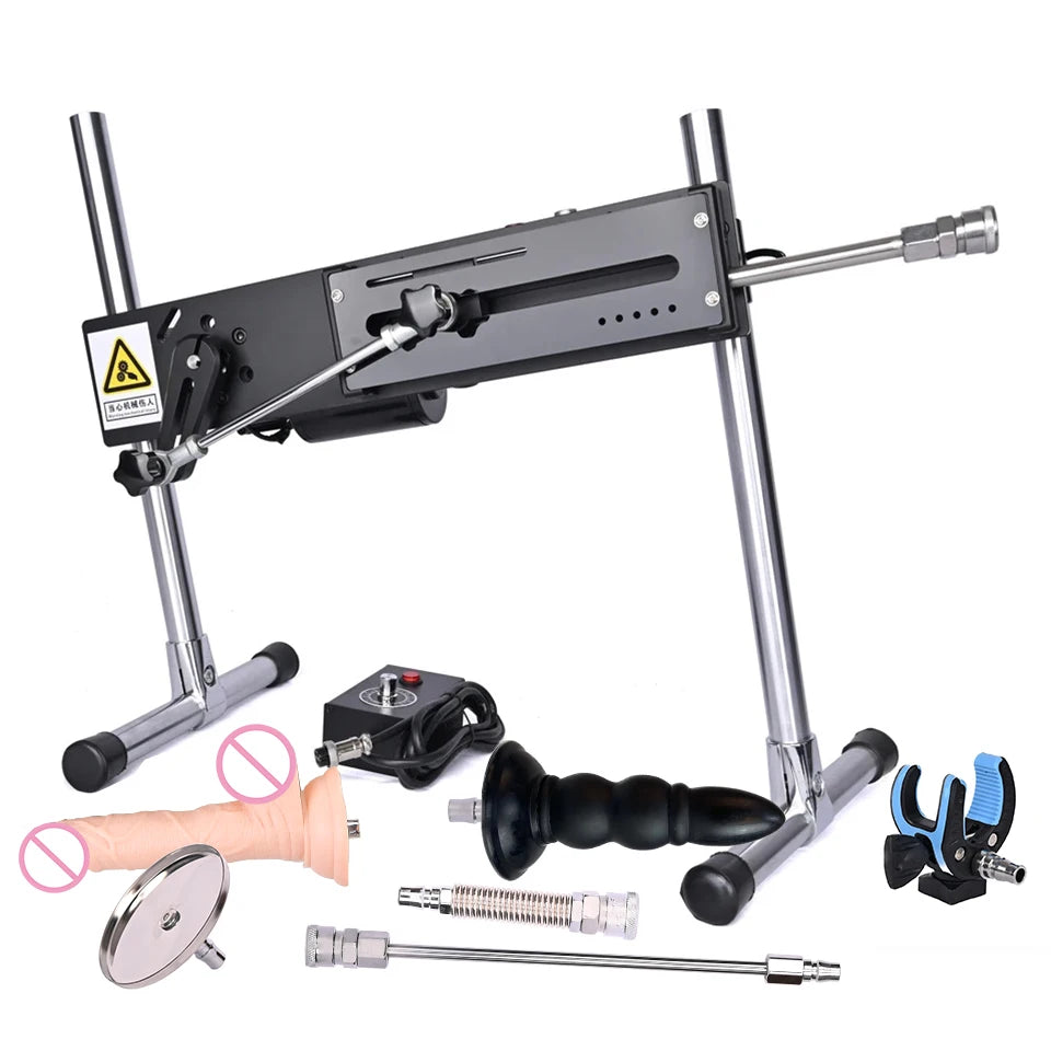 ROUGH BEAST Powerful Quiet Sex Machine with Attachments