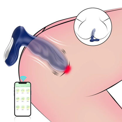 Remote Control App Controlled Vibrating Anal Plug