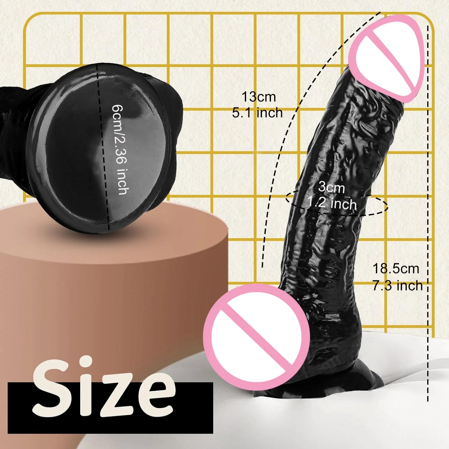 Wearable Realistic Strapon Dildo Skin Testicles Sliding