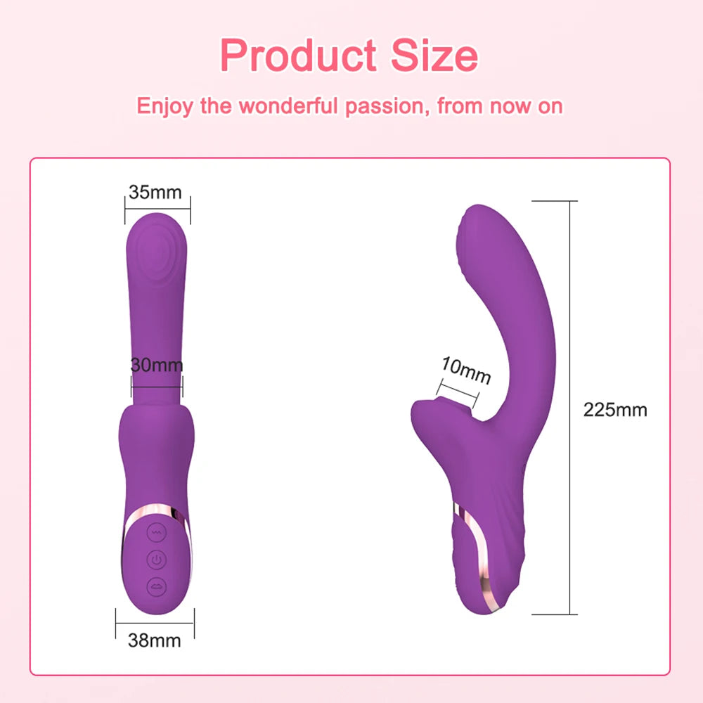 Clit Sucker Vagina Vibrator for Women G-Spot Clitoris