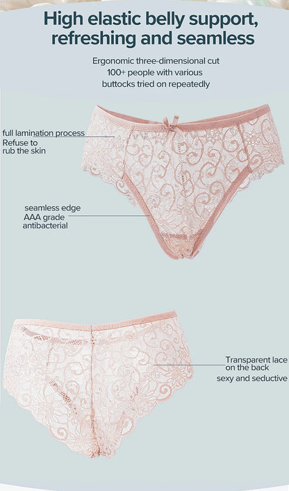 Sexy Transparent Lace Panties