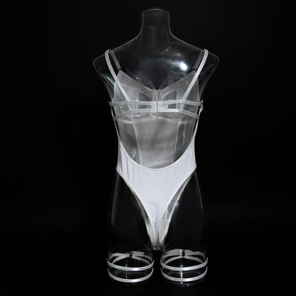 Lace Transparent Bodysuit Lingerie