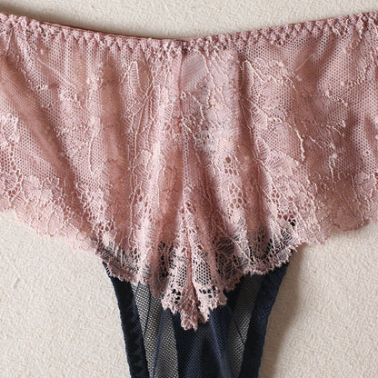 HIMEALAVO Sexy Lingerie Seamless Bra Sheer Lace