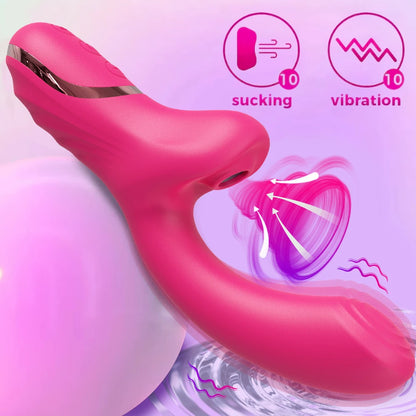 Clit Sucker Vagina Vibrator for Women G-Spot Clitoris