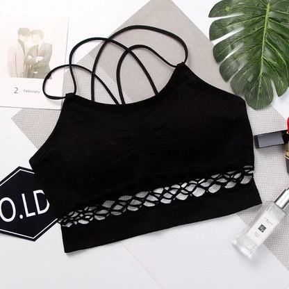 Hot Sales Tube Top Woman Bra Sexy Lingerie Female Fitness Top