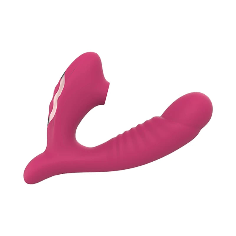 Sucking vibration 2-in-1 vibrator 10-speed oral sex 10-speed vibration