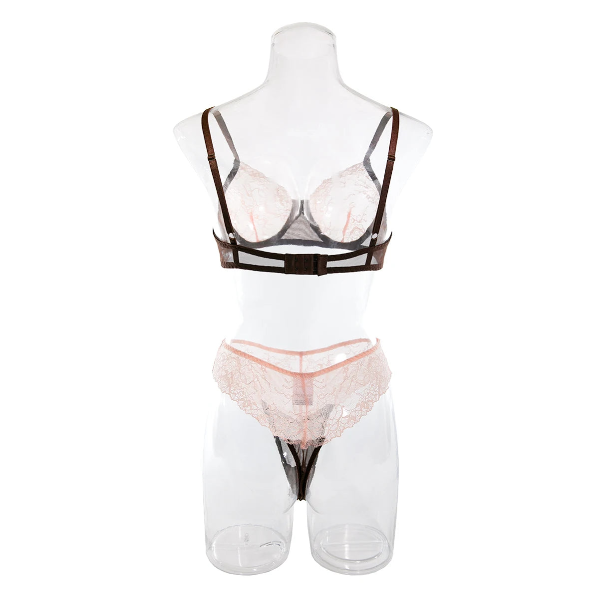 HIMEALAVO Sexy Lingerie Seamless Bra Sheer Lace
