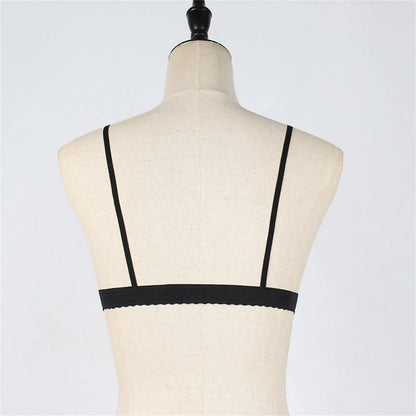 Sexy Underwear Women Lace Bra Push Lace Bustier V Neck
