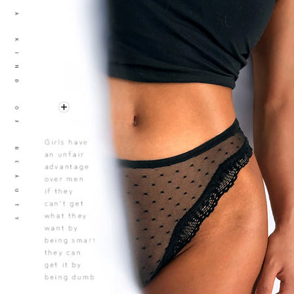 Panties Lace Low Waist String Thong