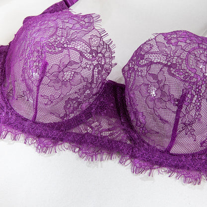 Krasapt New Ultra-thin Lace Soft Breathable Underwire Bra