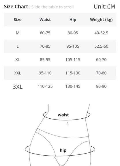 High Rise Briefs Women Tummy Control Seamless Panties High Elastic Panties