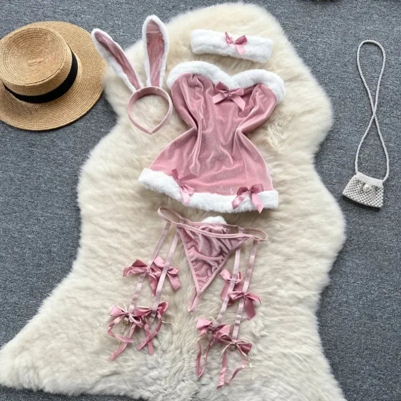 Tornova Sexy Uniform Lingerie Set