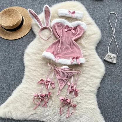 Tornova Sexy Uniform Lingerie Set