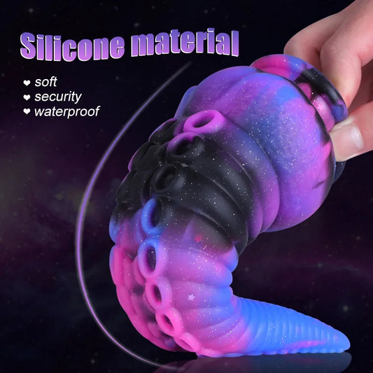 Octopus Vaginal Dilator Tentacle Dildo With Suction Cup