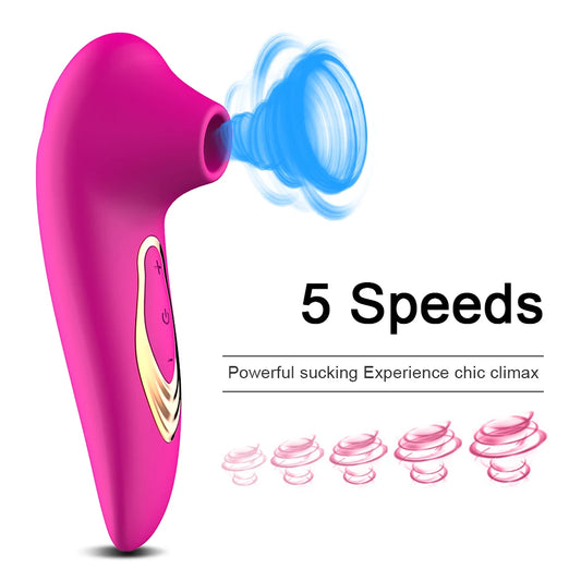 Powerful Sucking Vibrator Female Sex Toys for Women Clit Clitoris Sucker