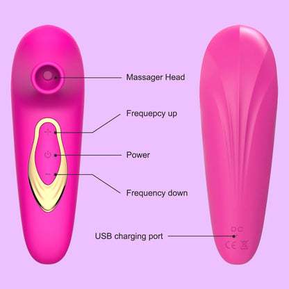 Powerful Vibrator for Women Female Sucker Masturbation Nipple Vacuum