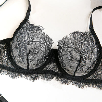 Krasapt New Ultra-thin Lace Soft Breathable Underwire Bra