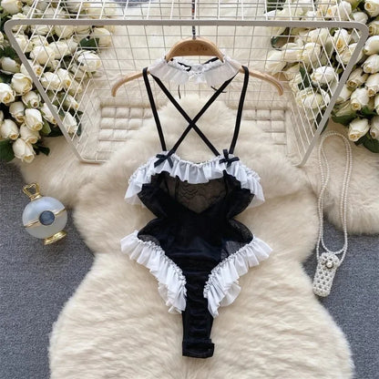 Tornova Sexy Uniform Lingerie Set