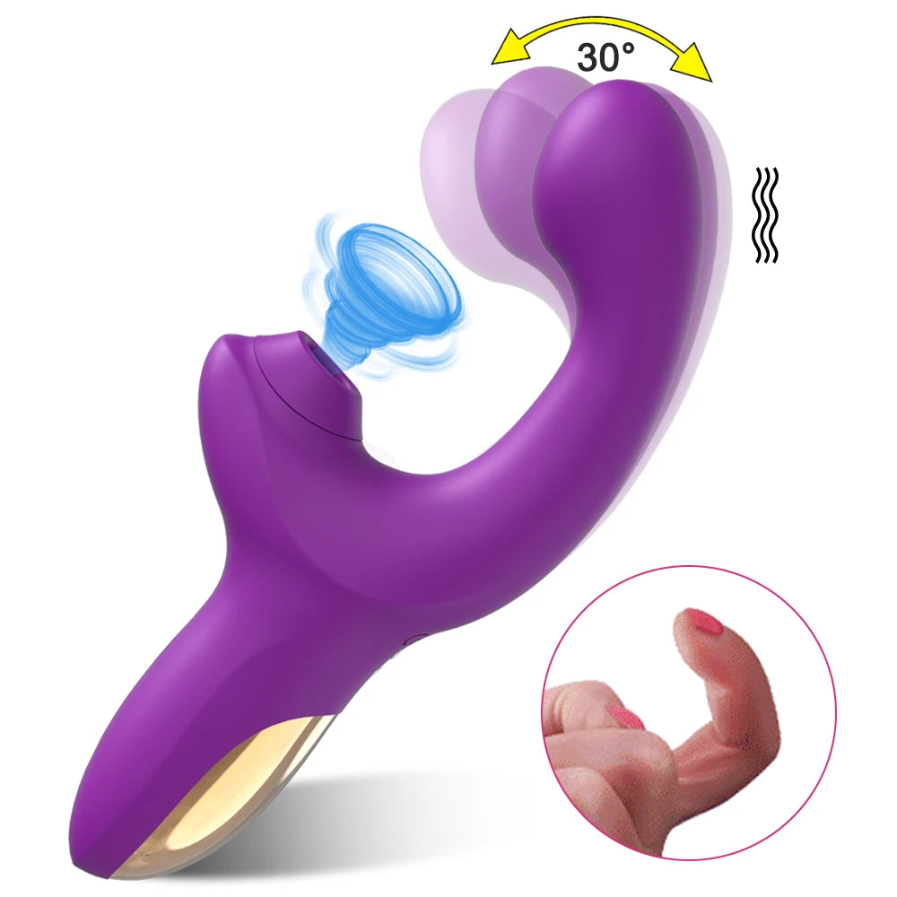 Powerful 20 Speeds Dildo Vibrator Female Clit Sucker Vacuum Clitoris Stimulator