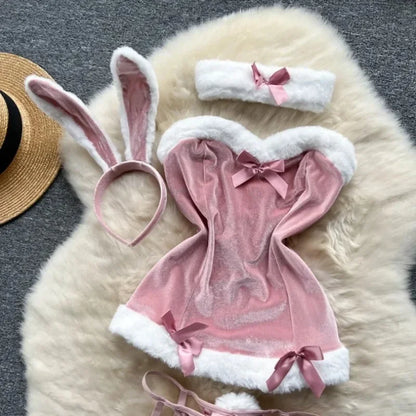 Tornova Sexy Uniform Lingerie Set
