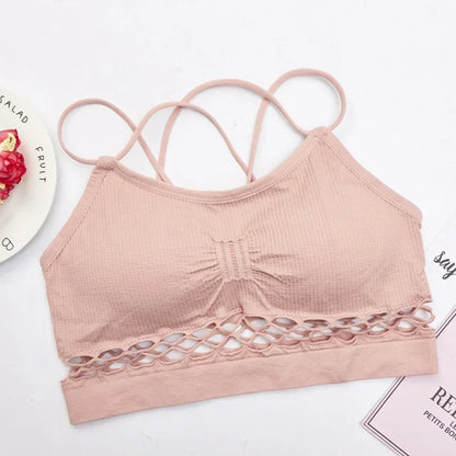 Hot Sales Tube Top Woman Bra Sexy Lingerie Female Fitness Top