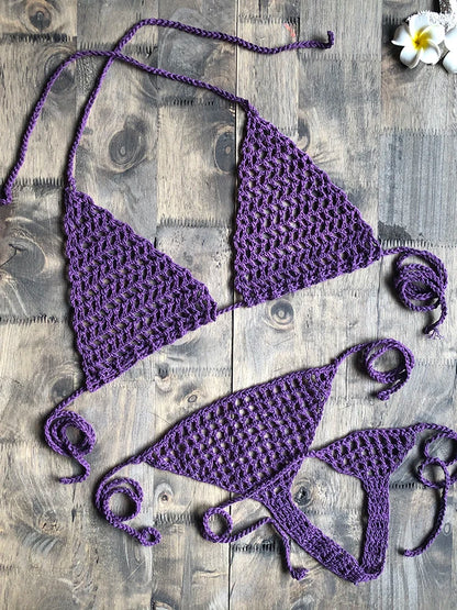 Handmade Crochet Micro Bikini G Thong