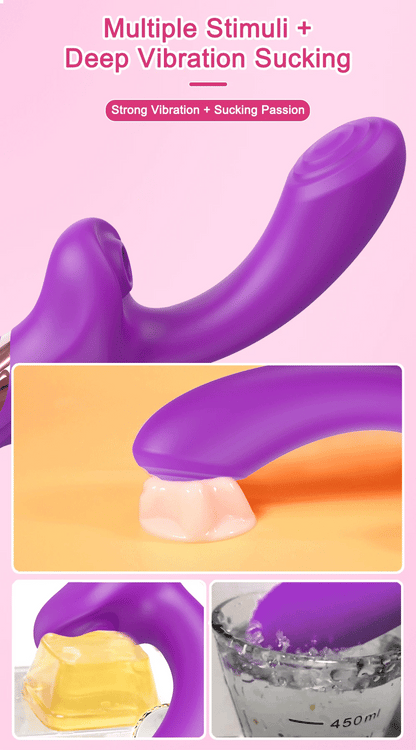 Clit Sucker Vagina Vibrator for Women G-Spot Clitoris