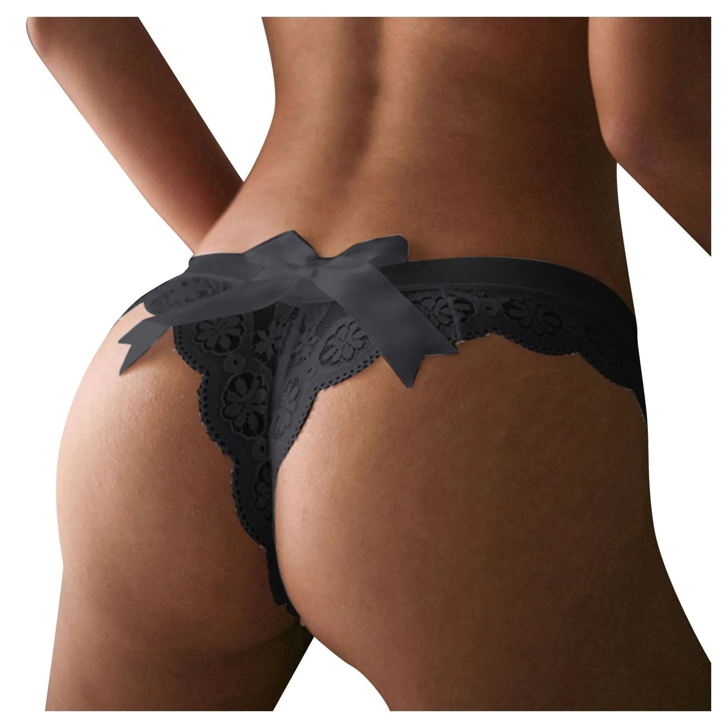 Lingerie Womens Panties With Bow Seamless