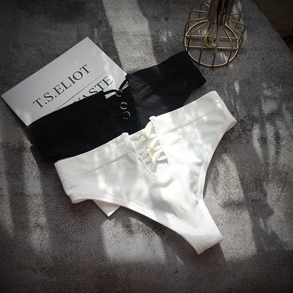 Low-Waist Temptation Briefs Thong Panties