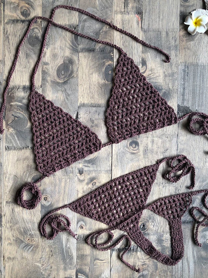 Handmade Crochet Micro Bikini G Thong