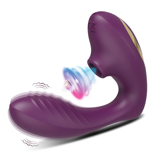 Clit Sucker Vibrator for Women Vagina G-Spot Vibrator Clitoris Stimulator