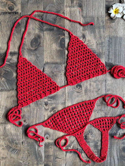 Handmade Crochet Micro Bikini G Thong