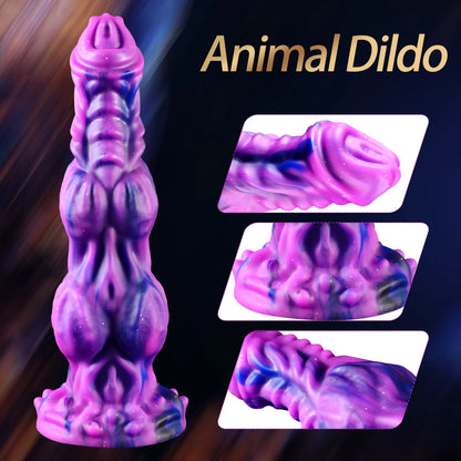 9.4inch Monster Dildo Horse Cock Knots