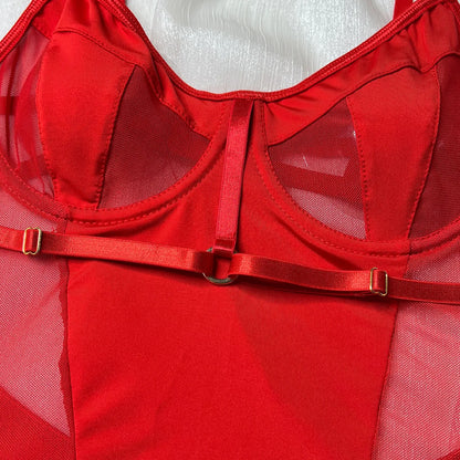 Lace Transparent Bodysuit Lingerie