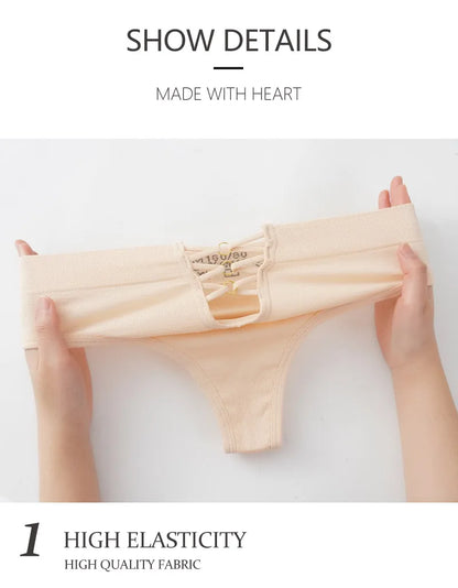 Low-Waist Temptation Briefs Thong Panties