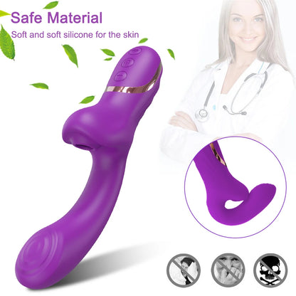Clit Sucker Vagina Vibrator for Women G-Spot Clitoris