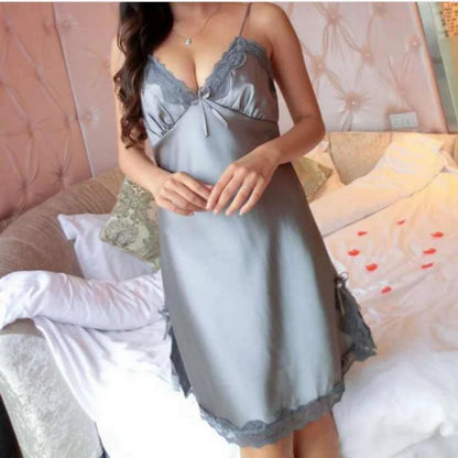 Ladies Silk Sling Nightdress Women's