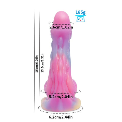 Luminous Monster Realistic Silicone Dildo