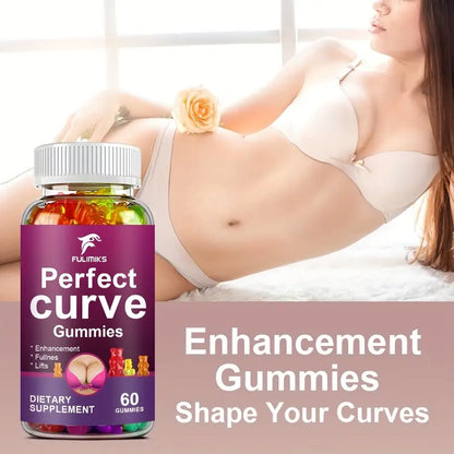 🍓 CurvaBloom™ Breast Enhancing Gummies - 60 ct