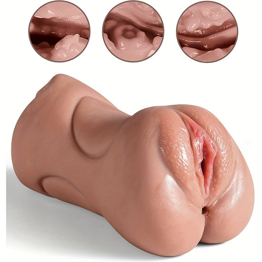 3 In 1 Male Masturbator Realistic Pocket Pussy Stroker Toy
