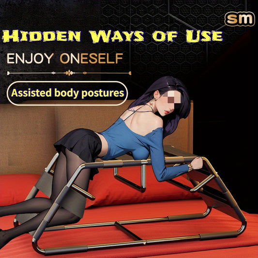 Ergonomic Iron Couple Bondage BDSM Sex Chair