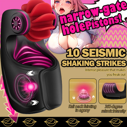 Male Masturbator Penis Licking Vibrator