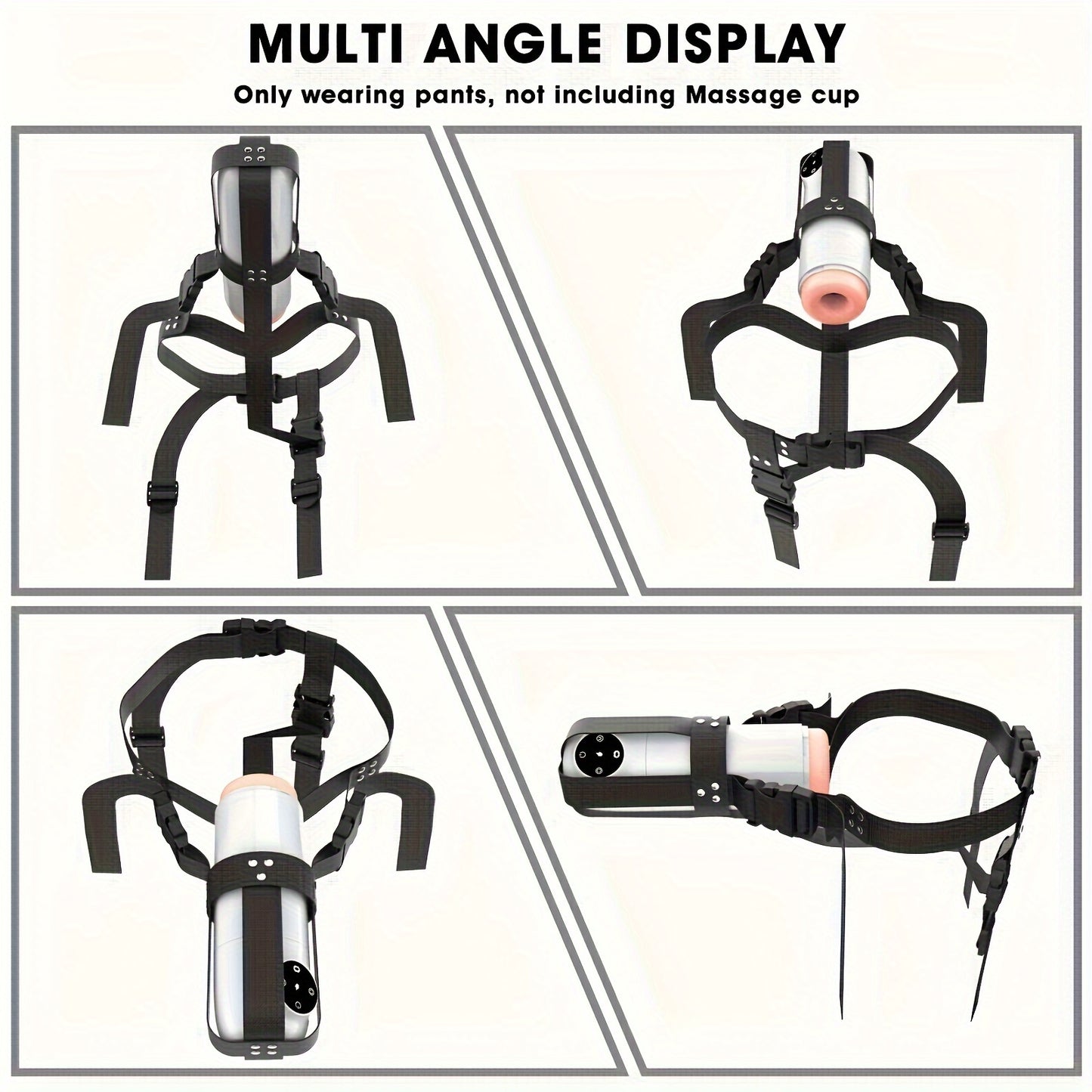 Adjustable Male Chastity Belt