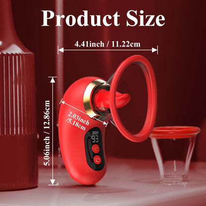App-Controlled Sucking Vibrator Clitoris Stimulator