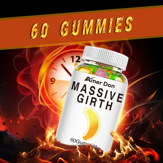Men's Cock Girth Supplement Blood Circulation and Flow Gummies